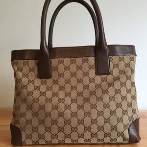Authentic GUCCI Monogram GG Tote